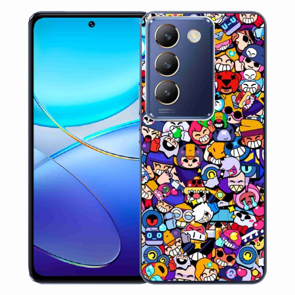 Gél borítás mmCase a Vivo V40 SE 4G/5G-n - verekedés csillagok 2