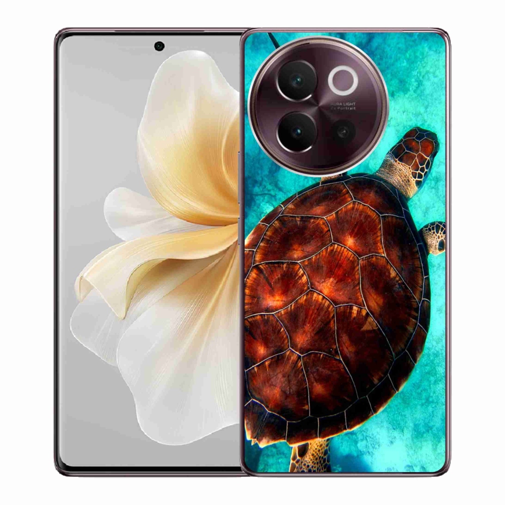 Gél borítás mmCase a Vivo V40 Lite 5G készülékhez - teknősbéka