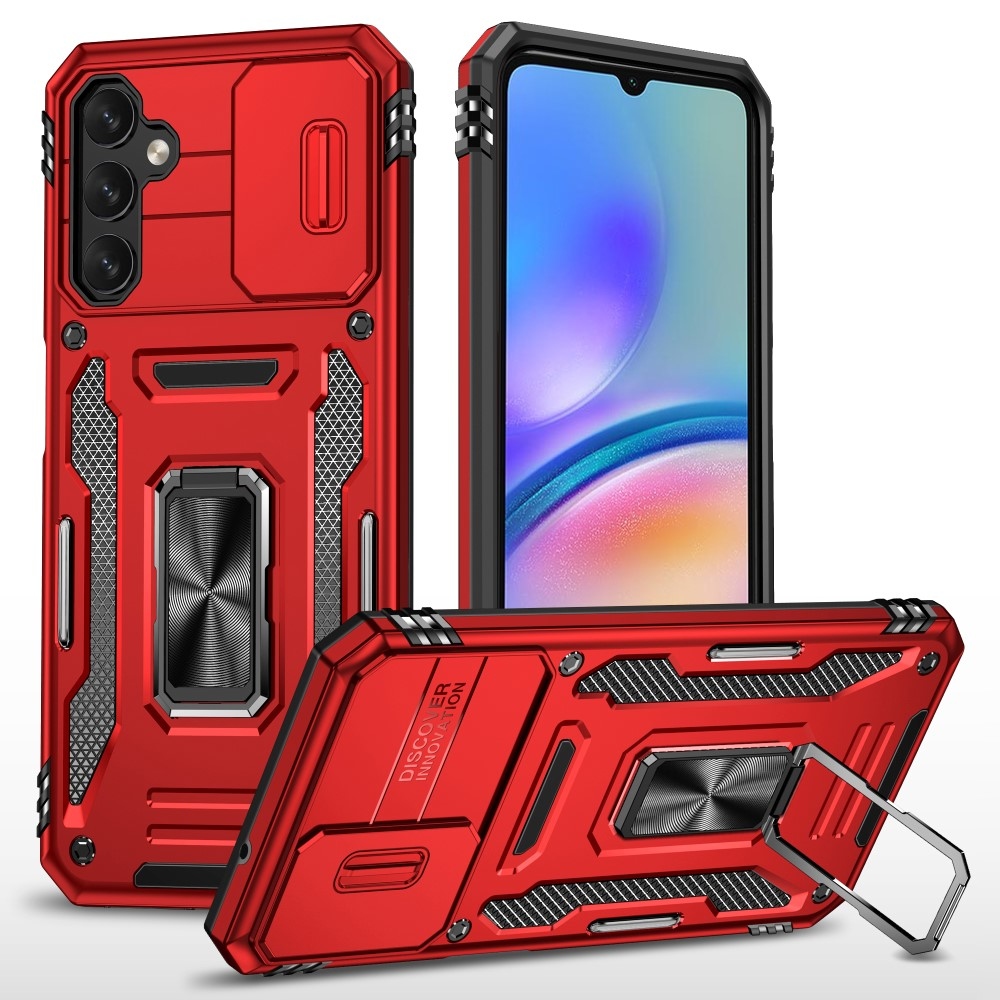 Lencseálló borítás Samsung Galaxy A05s készülékhez - piros