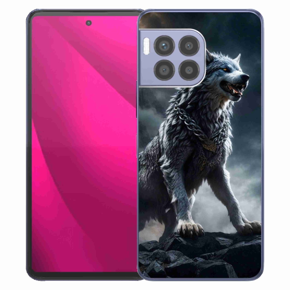 Zselés borítás mmCase a T-Mobile T Phone 2 Pro készülékhez - farkas 1