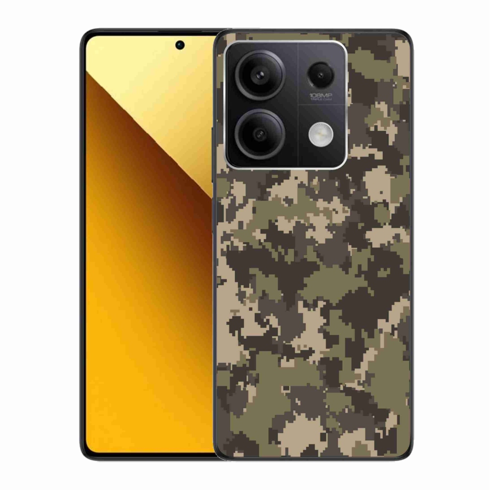 Gél borítás mmCase a Xiaomi Redmi Note 13 5G-hez - álcázó minta 12
