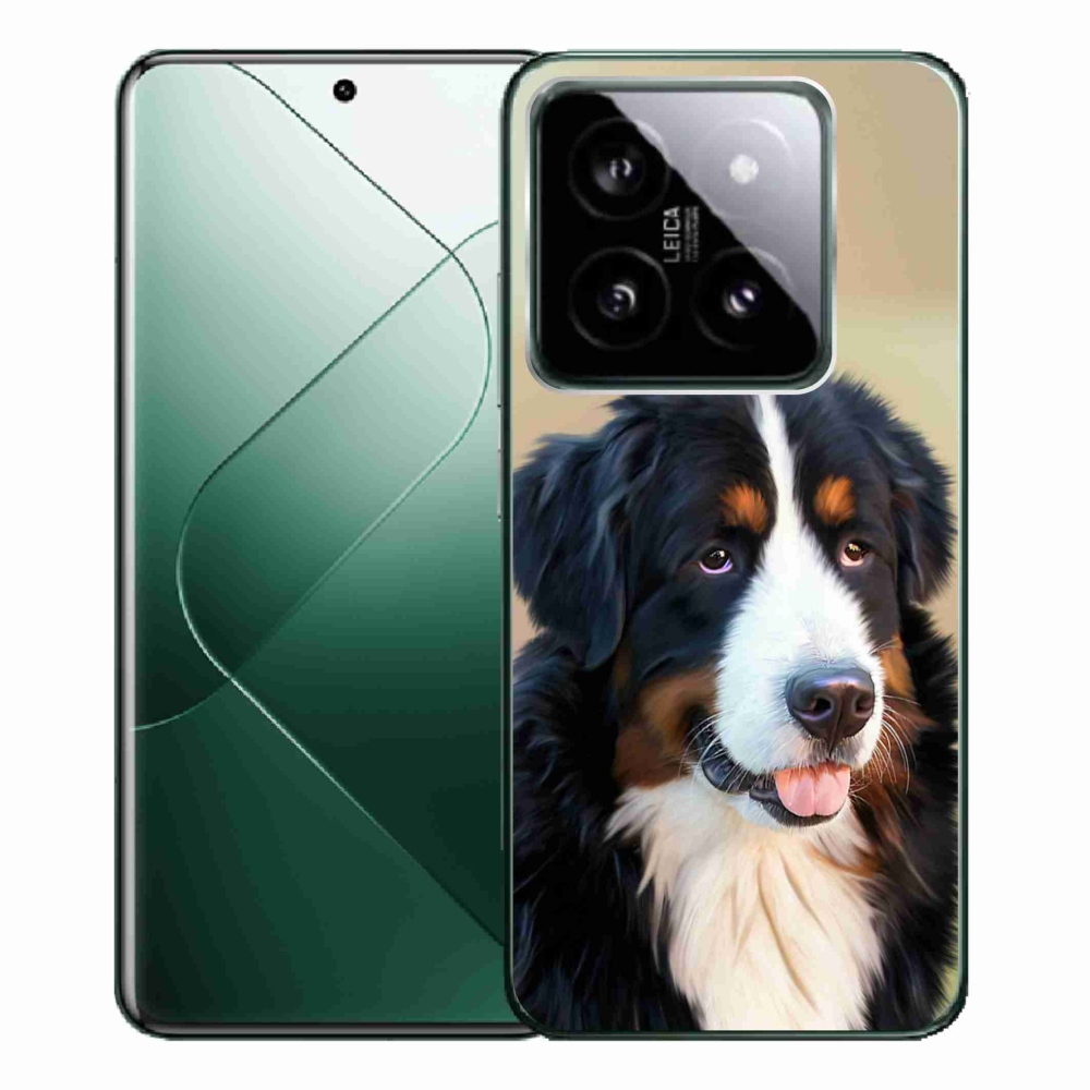 Gél tok mmCase a Xiaomi 14 Pro készülékhez - Berni hegyi kutya