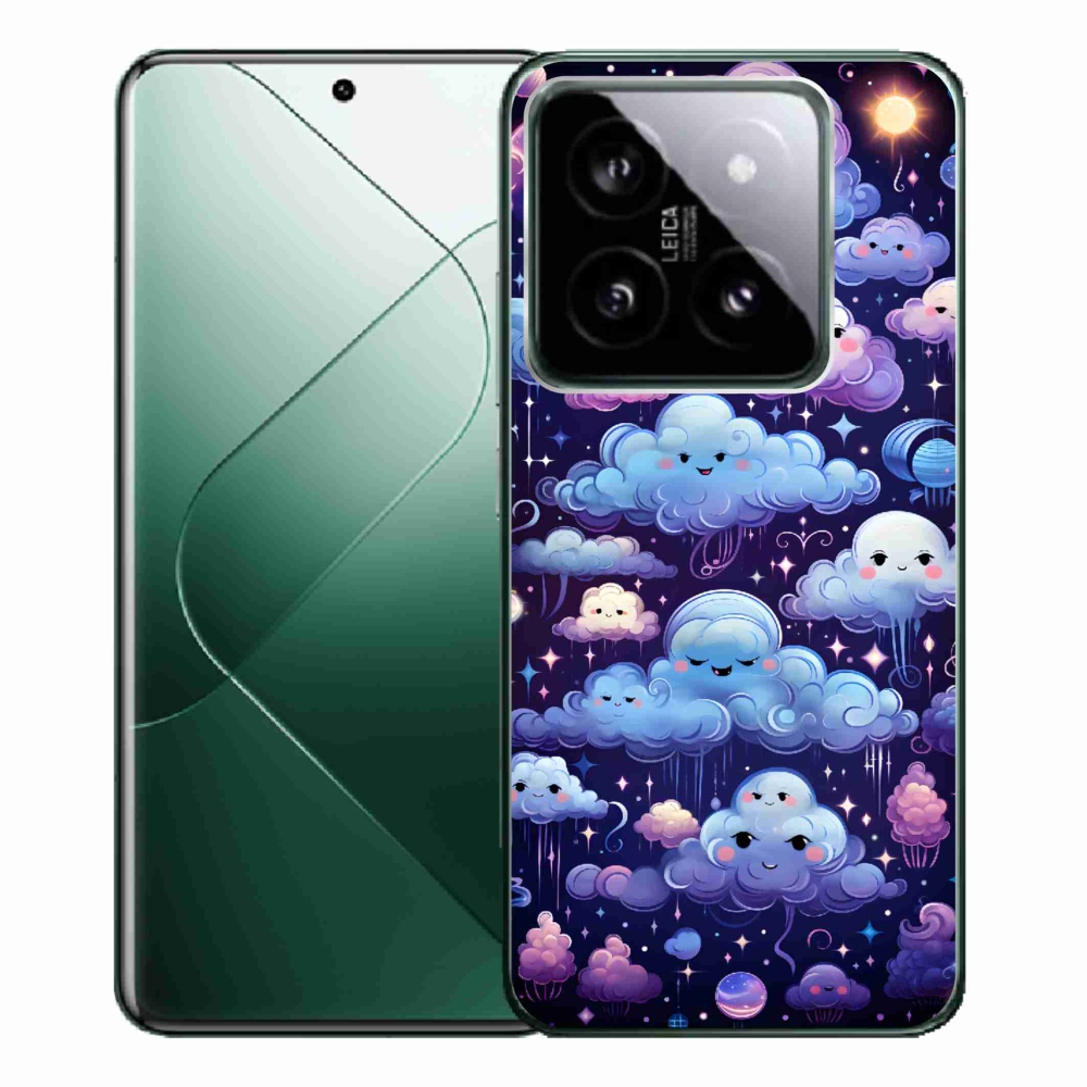 Gél borítás mmCase a Xiaomi 14 Pro-hoz - felhők