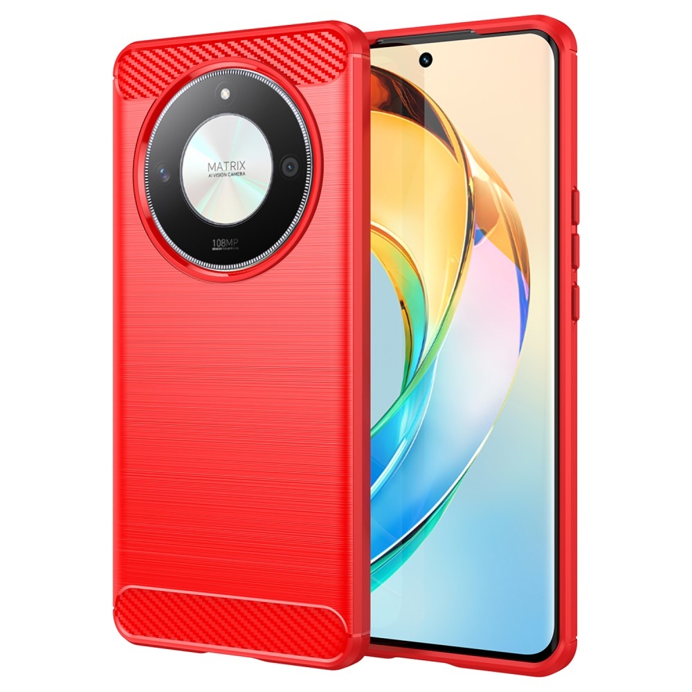 Szénálló zselés tok a Honor Magic 6 Lite 5G készülékhez - piros