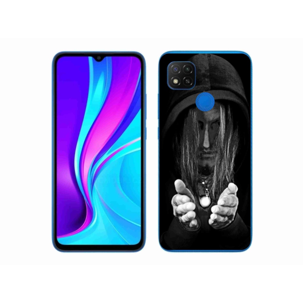 Gél borító mmCase a Xiaomi Redmi 9C-hez - titokzatos személy