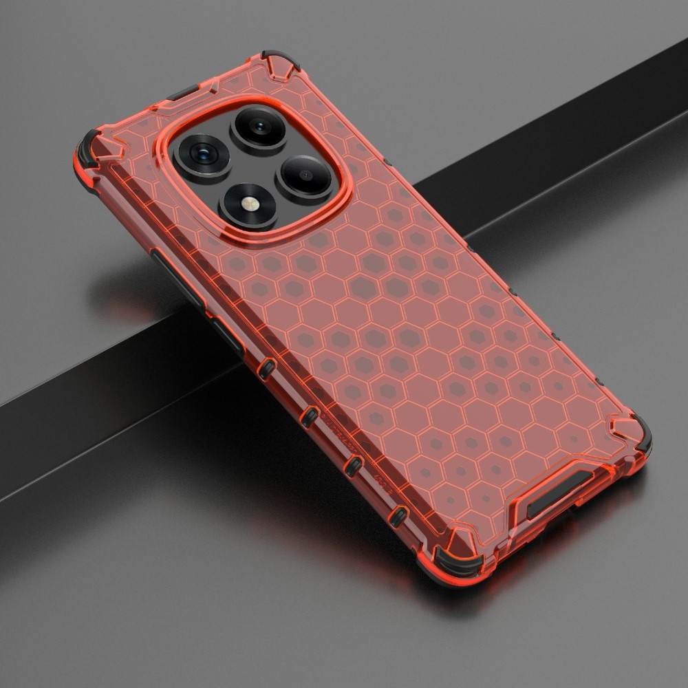 Mézédes tartós borítás Xiaomi Redmi Note 14 Pro-hoz - piros