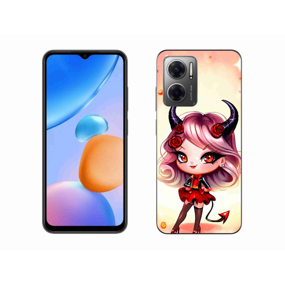 Gél borító mmCase a Xiaomi Redmi 10 5G számára - rajzfilm ördög