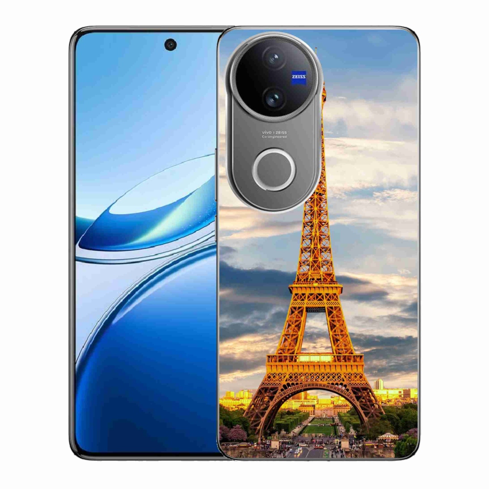 Gél borító mmCase a Vivo V50 5G-n - eiffel torony 3