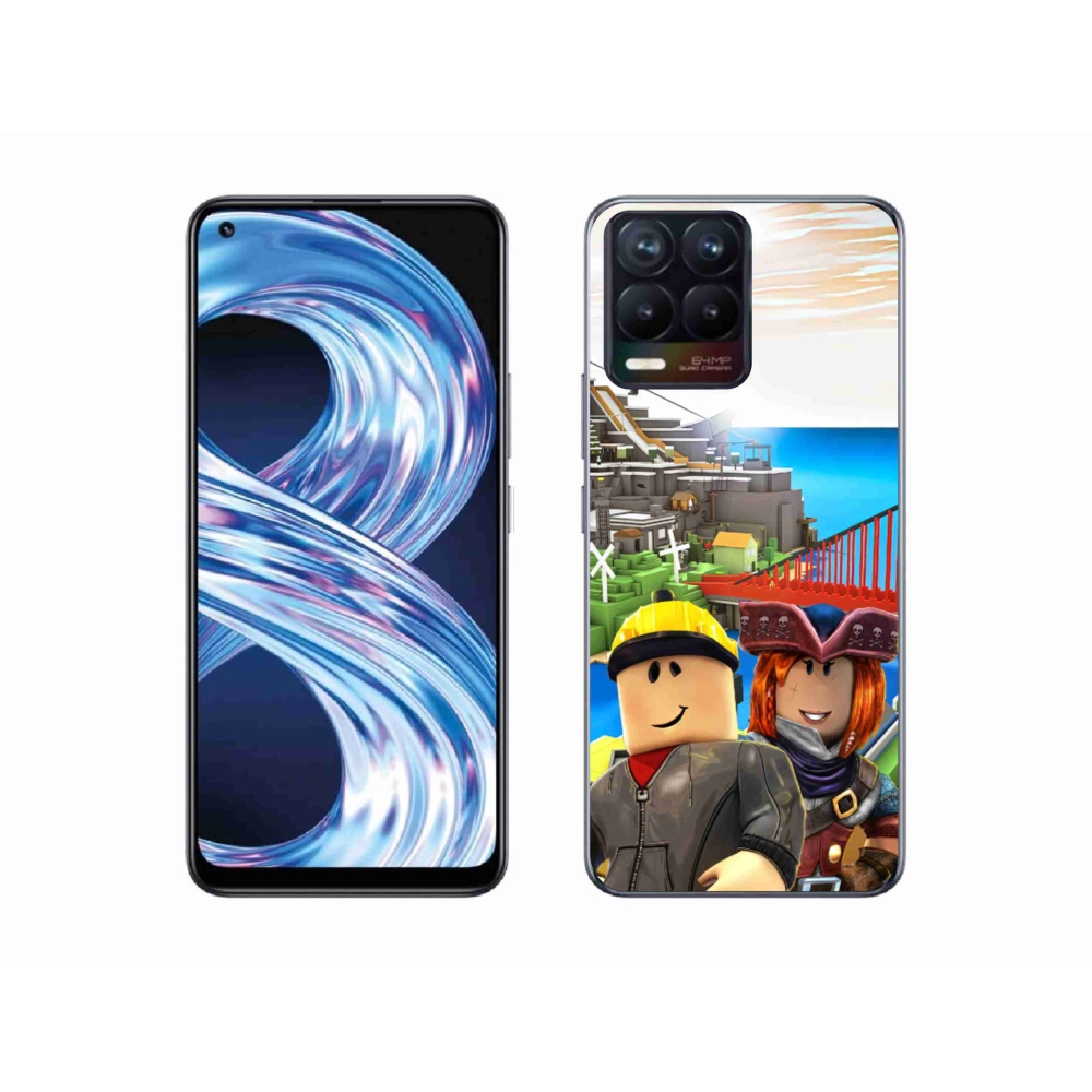 Gélburkolat mmCase a Realme 8 4G-n - roblox 1