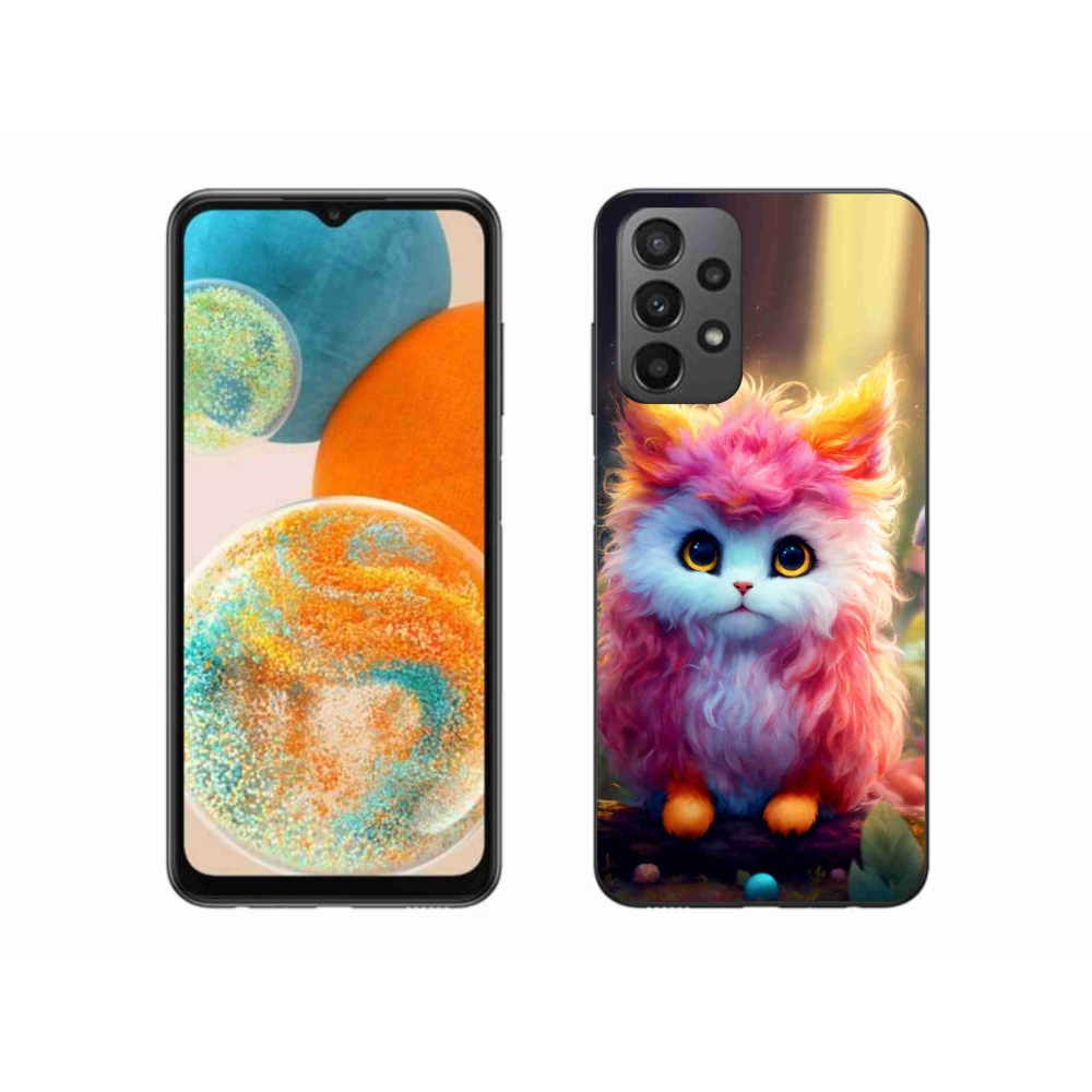 Gél borítás mmCase Samsung Galaxy A23 4G/5G - aranyos cica 5