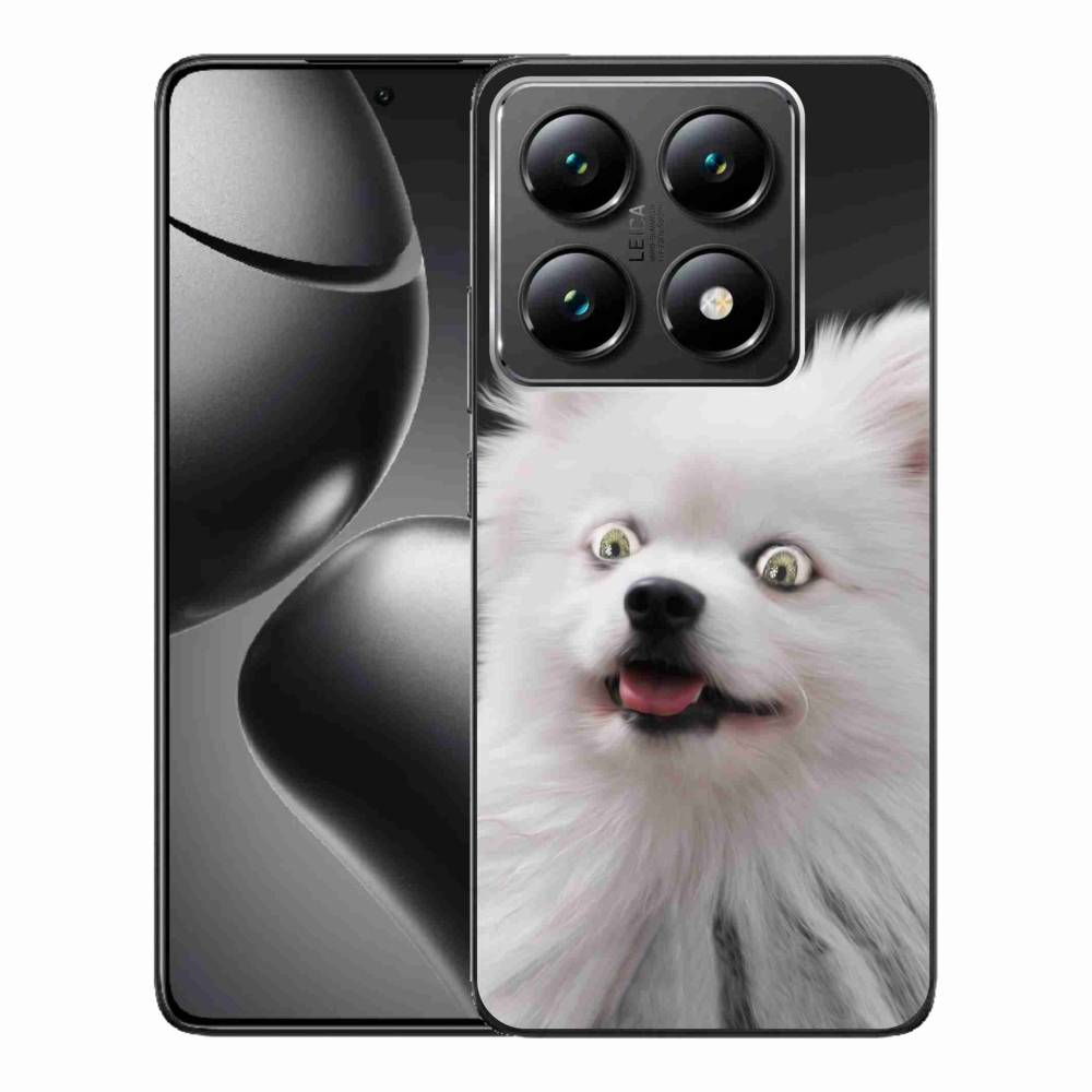 Gél borítás mmCase a Xiaomi 14T Pro számára - fehér tipp