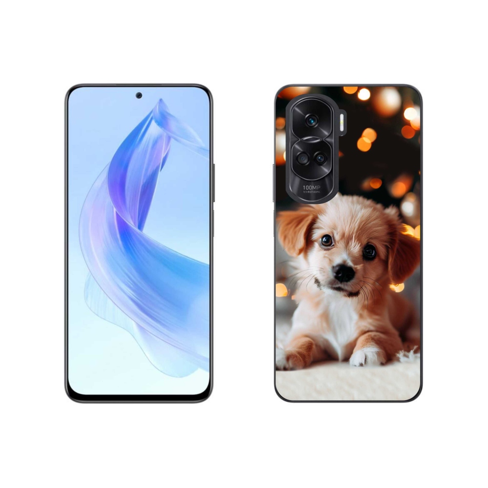 Zselés borítás mmCase a Honor 90 Lite készülékhez - kölyökkutyakék