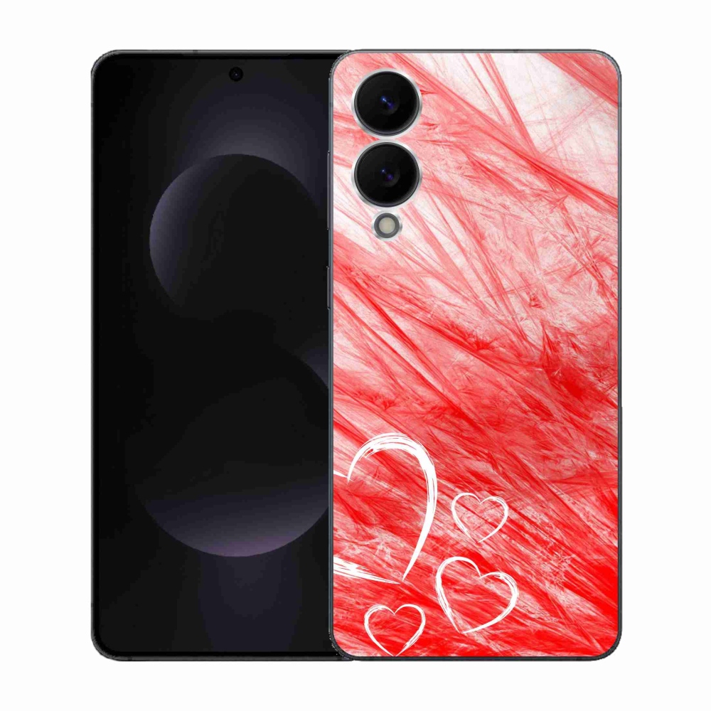 Gél borítás mmCase Samsung Galaxy S25 Edge készülékhez - szív