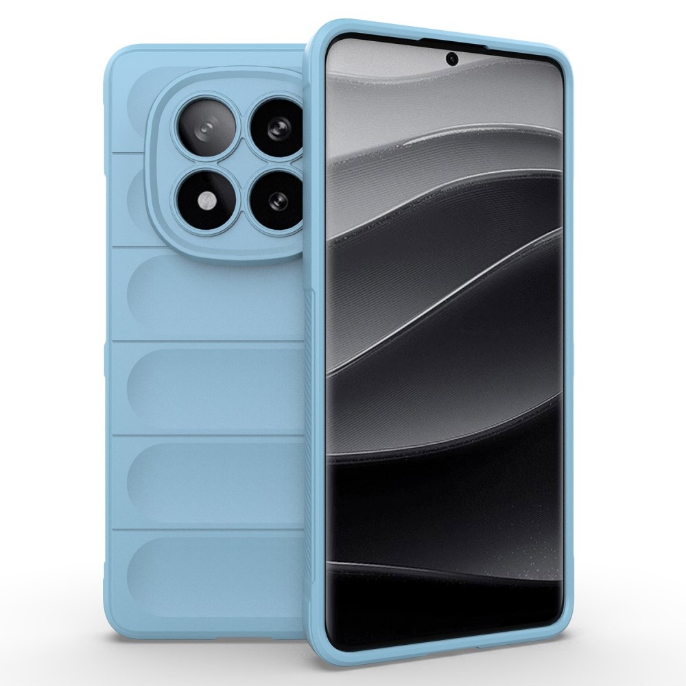 Rugg tartós zselés tok Xiaomi Redmi Note 14 Pro+ 5G - világoskék színben