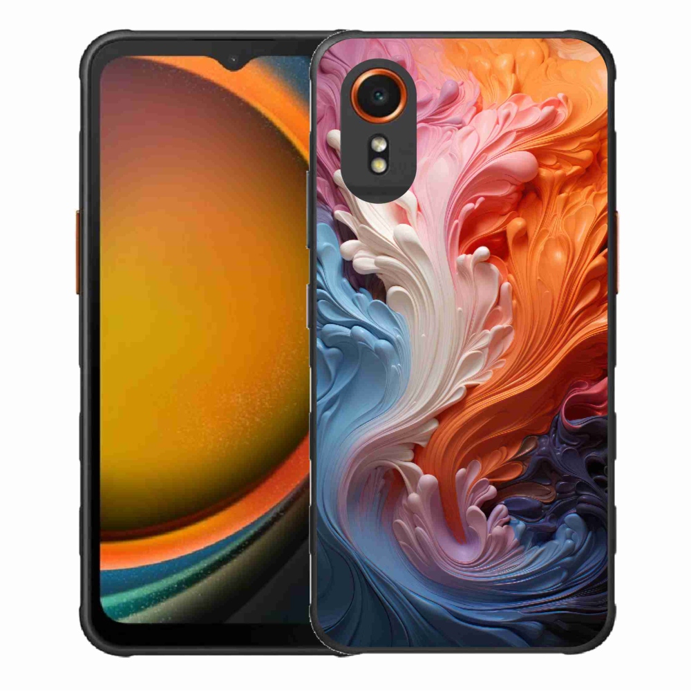Gél borítás mmCase Samsung Galaxy Xcover 7 - absztrakt motívum 8