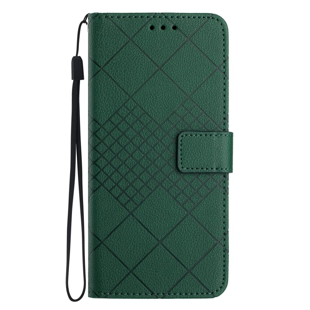 Fóliás könyvtáska Xiaomi Redmi A5 (173.45x79.35x8.45mm) - zöld színű