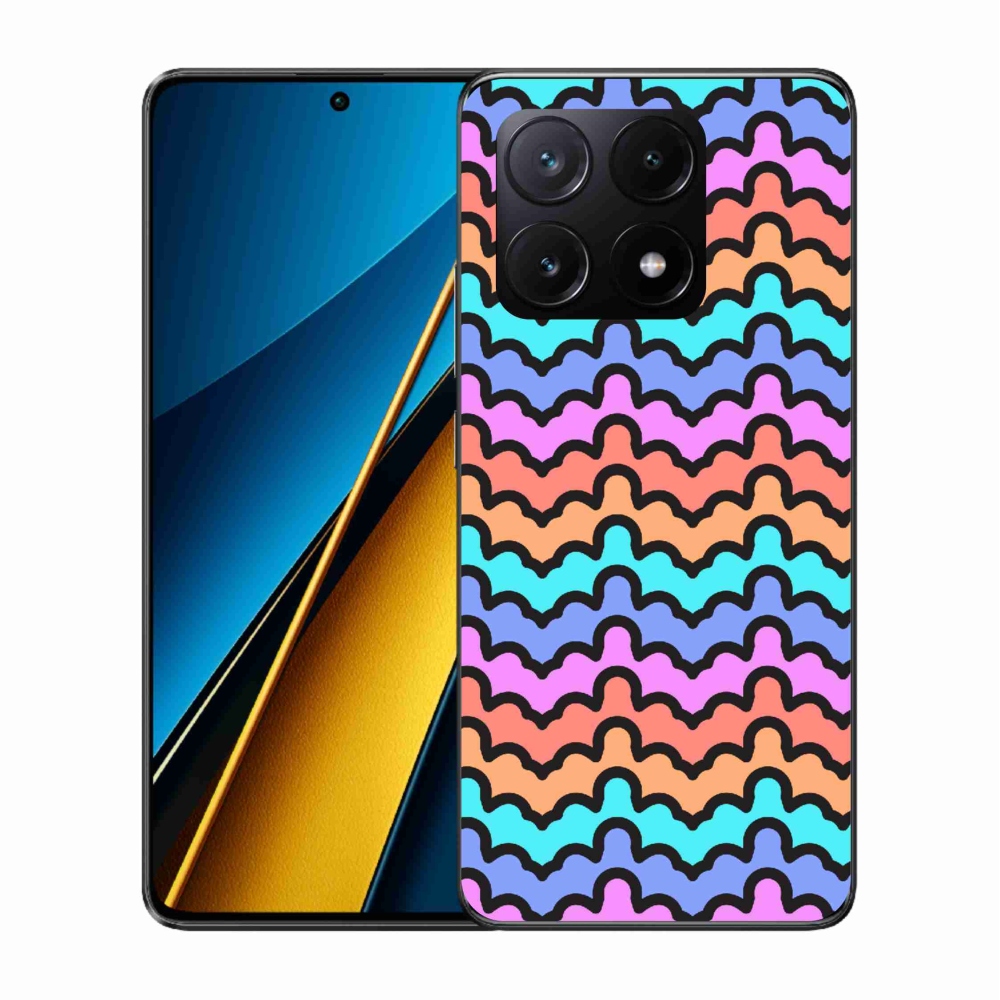 Gél borítás mmCase a Xiaomi Poco X6 Pro 5G számára - absztrakt motívum 30