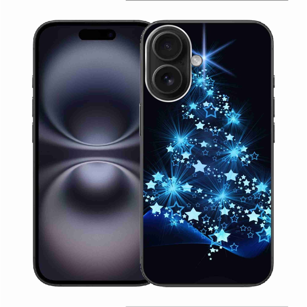 Gél borítás mmCase iPhone 16 készülékhez - Karácsonyfa