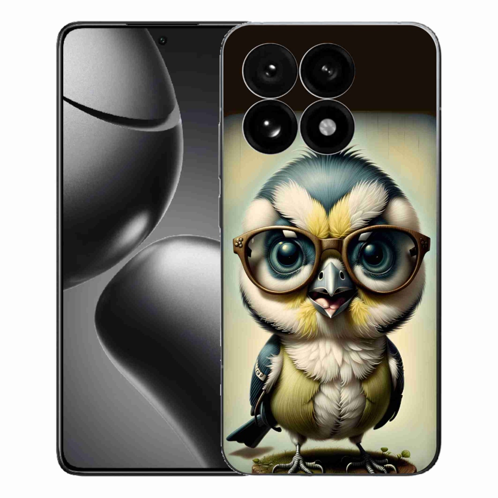 Gél borítás mmCase a Xiaomi 15T-hez - cub szemüveggel