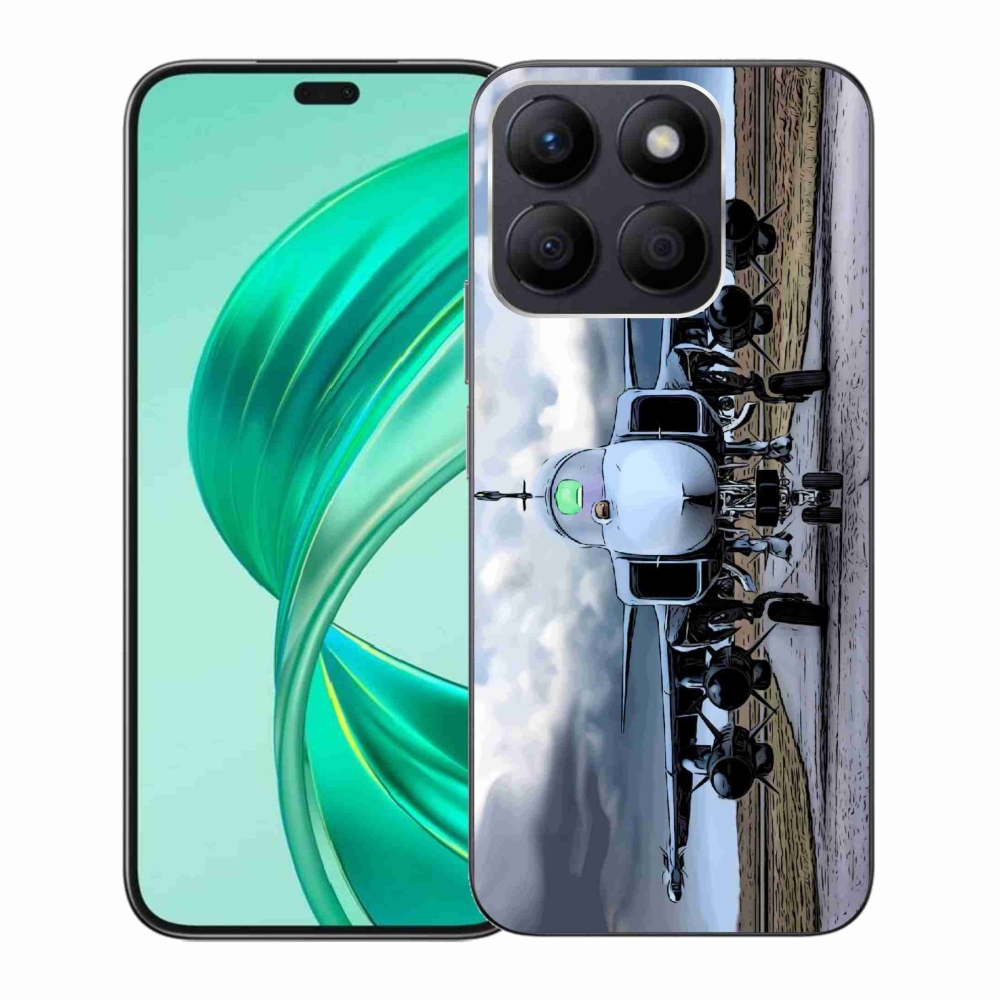 Zselés borítás mmCase a Honor X8b-hez - katonai repülőgépekhez