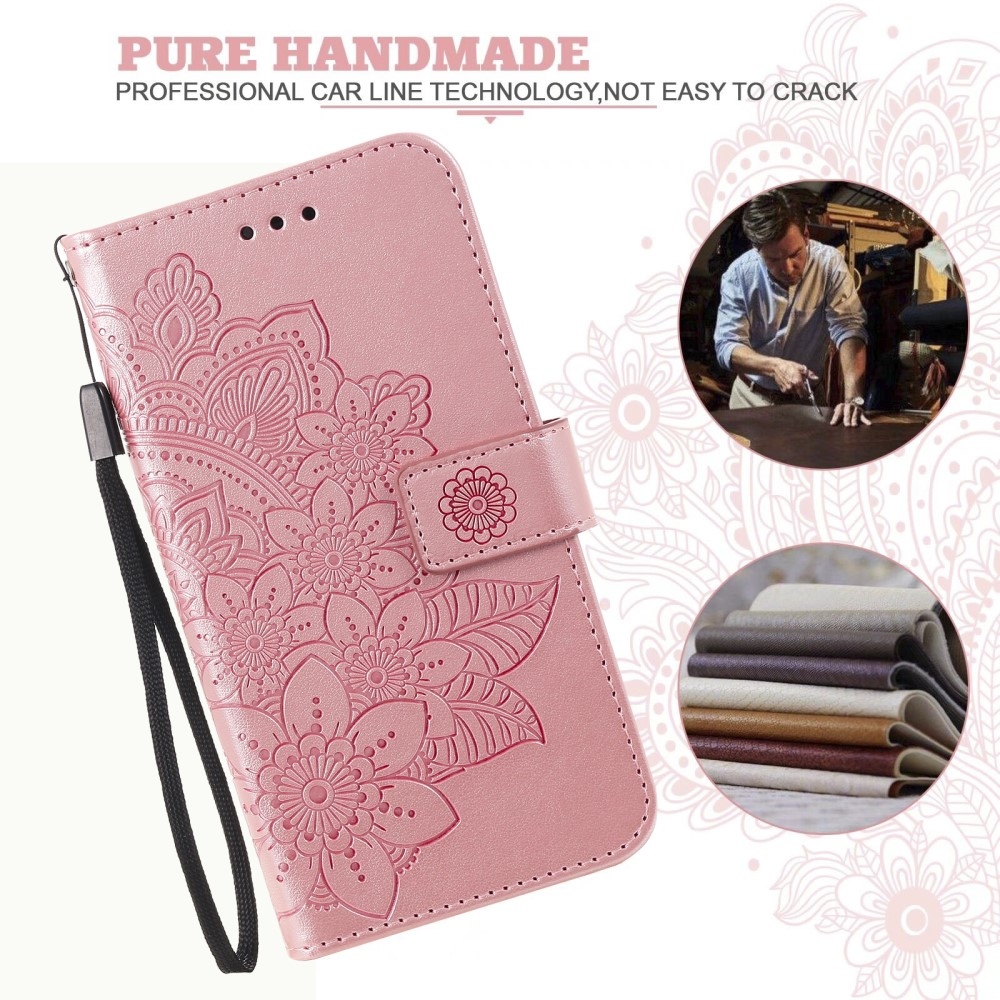 Mandala könyv tok a Xiaomi Poco X7 Pro 5G számára - rózsaszín
