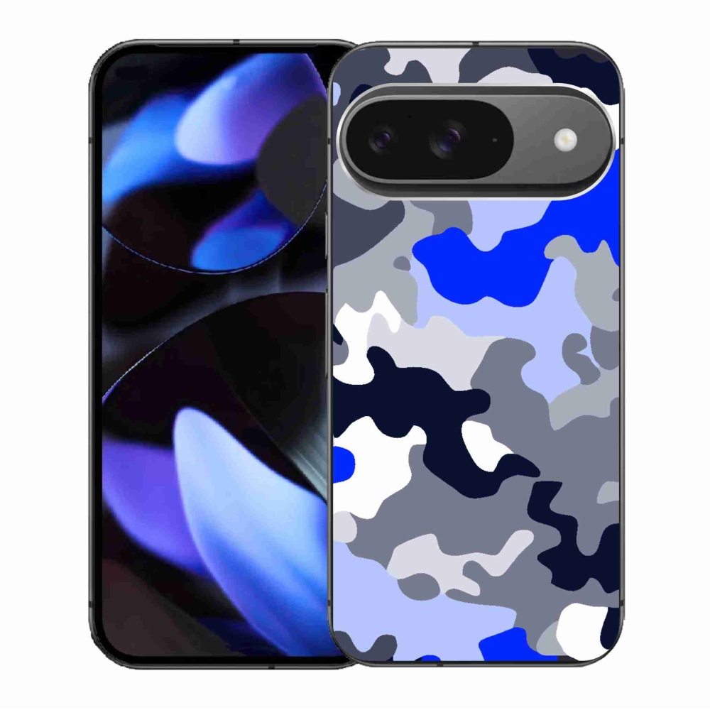 Zselés borítás mmCase a Google Pixel 9/9 Pro készülékhez - álcázott minta 8
