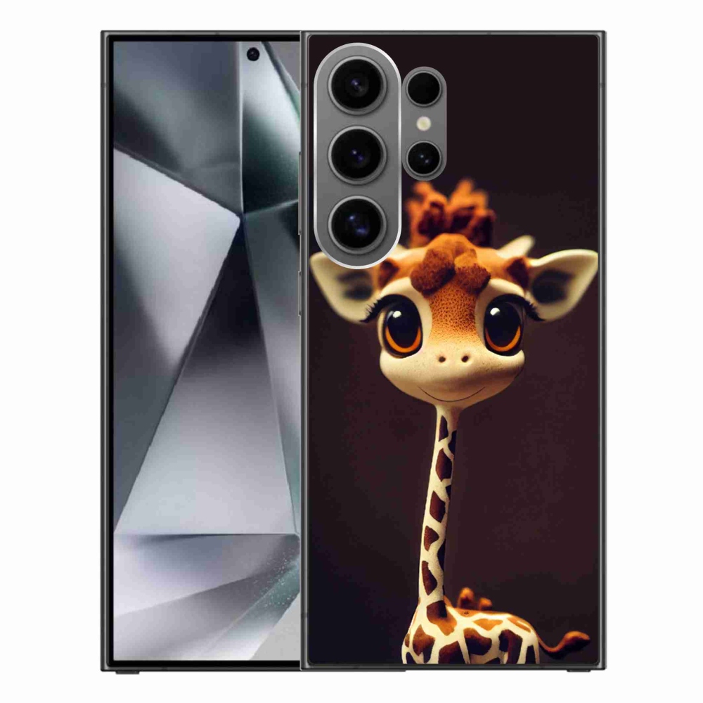Zselés borítás mmCase Samsung Galaxy S24 Ultra - kis zsiráf