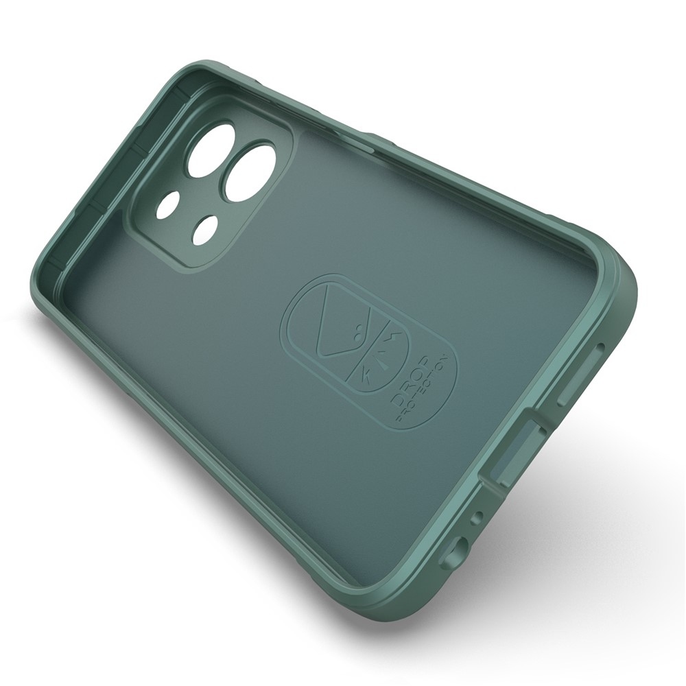 Rugg tartós gél tok Xiaomi Redmi 15C 4G (171mm)/Poco C85 4G (171mm) - zöld