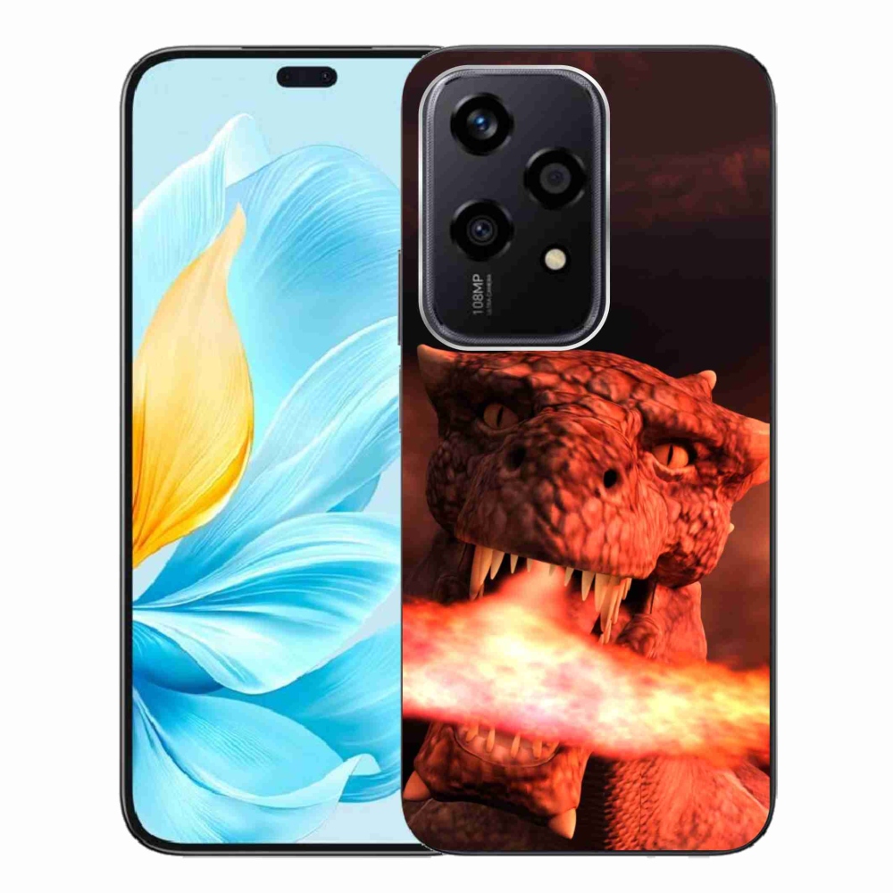 Zselés borítás mmCase a Honor 200 Lite 5G készülékhez - sárkány