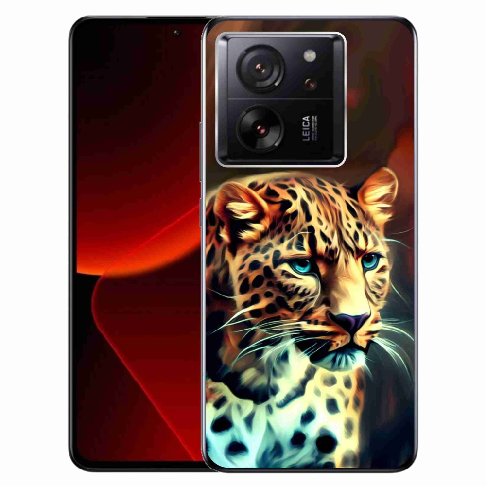 Zselés borítás mmCase a Xiaomi 13T/13T Pro készülékhez - leopárd