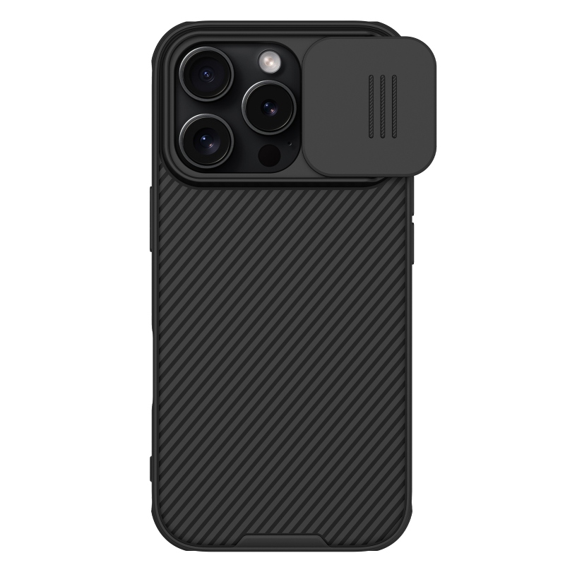 Nillkin CamShield PRO hátlap az Apple iPhone 16 Pro készülékhez Fekete