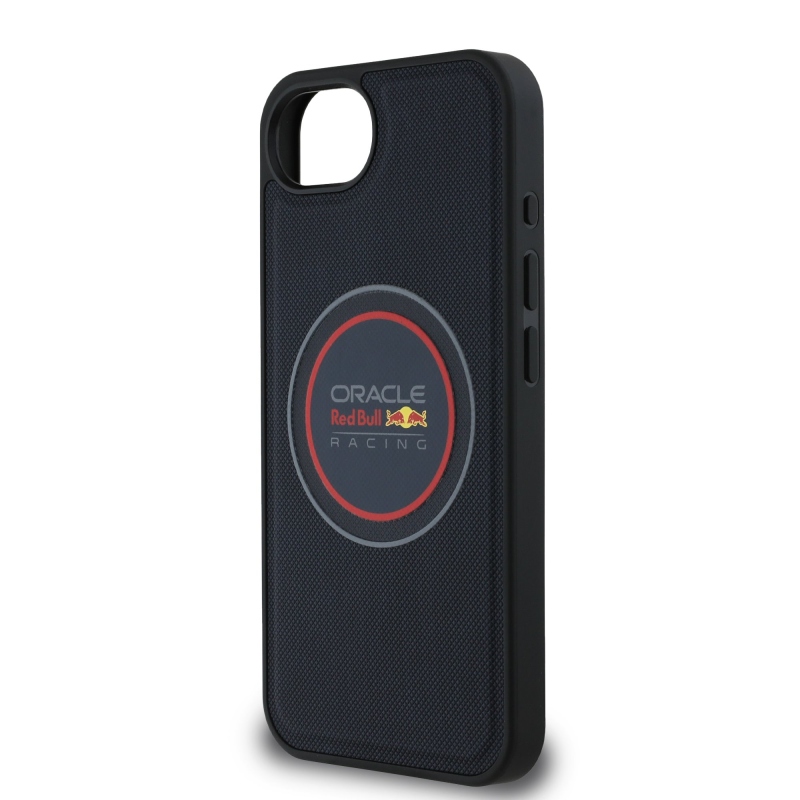 Red Bull PU bőr Red Ring MagSafe hátlap az iPhone 16e-hez Tengerészgyalogság