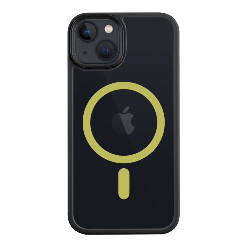 Taktikai MagForce Hyperstealth 2.0 borító iPhone 13-hoz Fekete/sárga