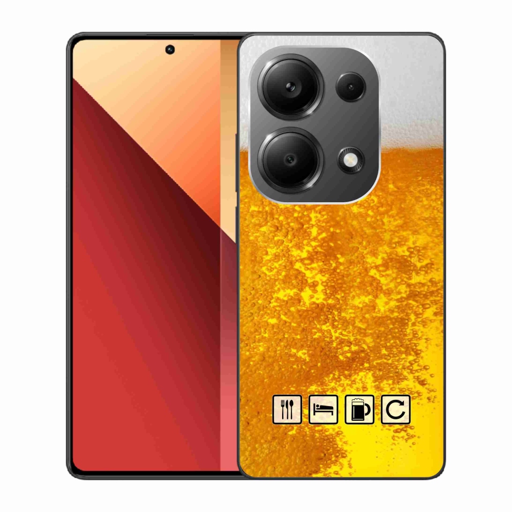 Gél borítás mmCase a Xiaomi Redmi Note 13 Pro 4G/Poco M6 Pro - sör motívum 3