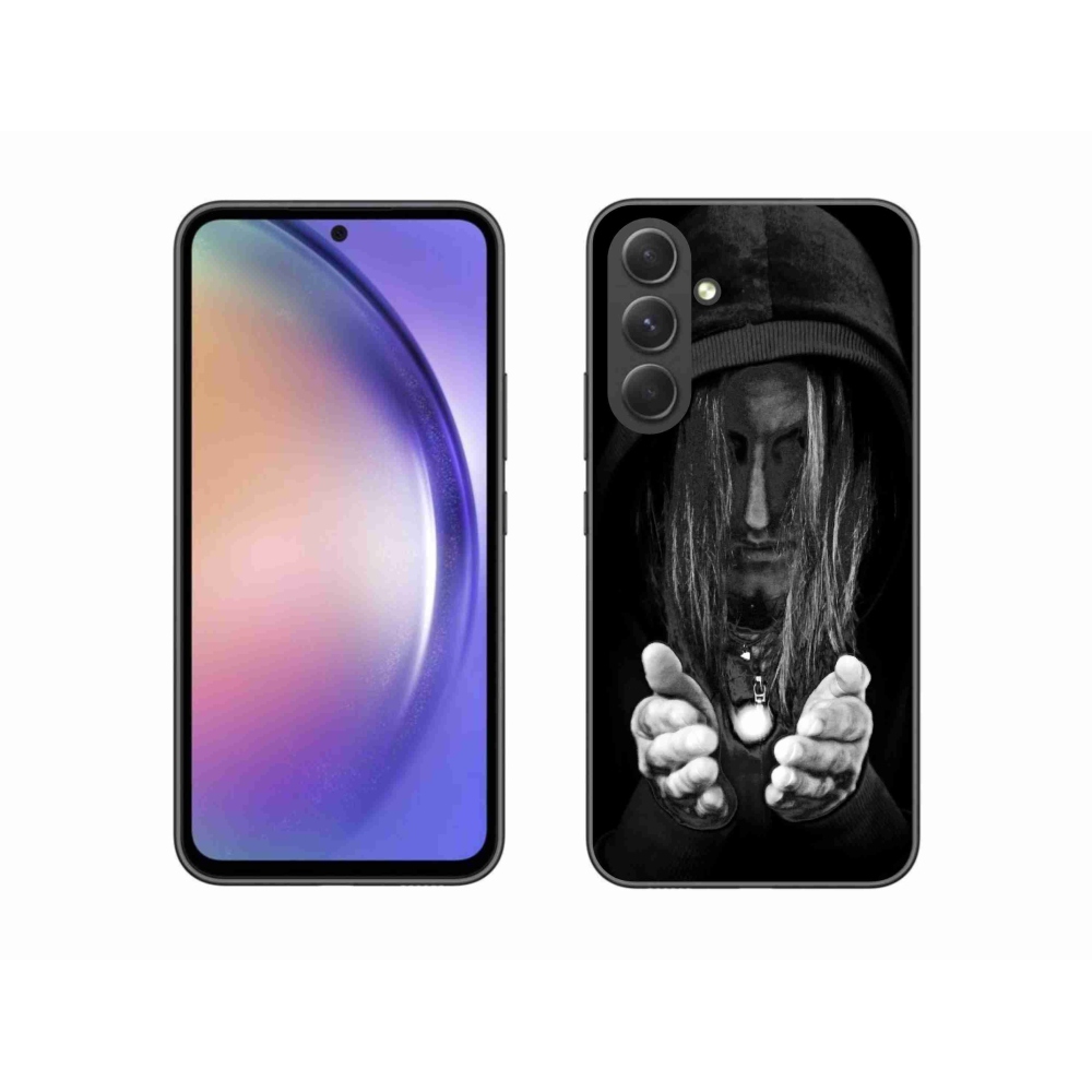 Gél borítás mmCase Samsung Galaxy A54 5G - titokzatos személyhez