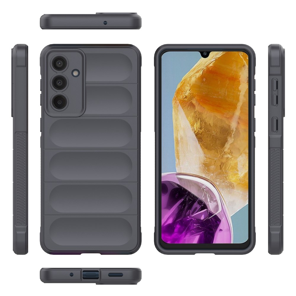 Rugg tartós zselés tok Samsung Galaxy M55 5G - sötétszürke