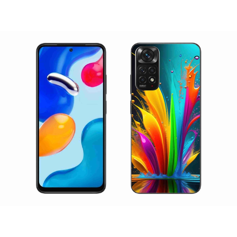 Gél borítás mmCase a Xiaomi Redmi Note 11 4G-hez - absztrakt motívum 1