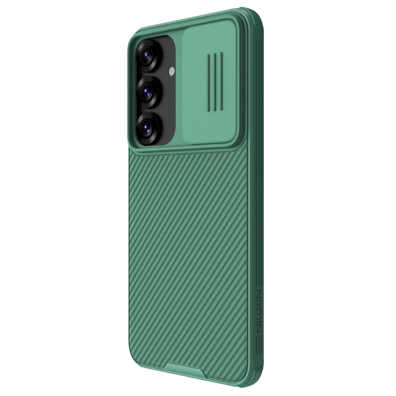 Nillkin CamShield PRO hátlap a Samsung Galaxy S25+ készülékhez Sötétzöld