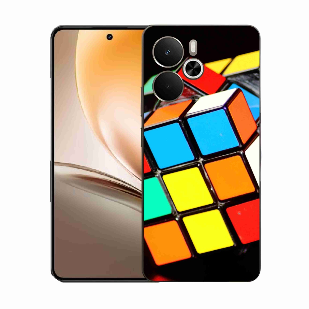 Gél borítás mmCase a Realme 14 5G készülékhez - Rubik-kocka