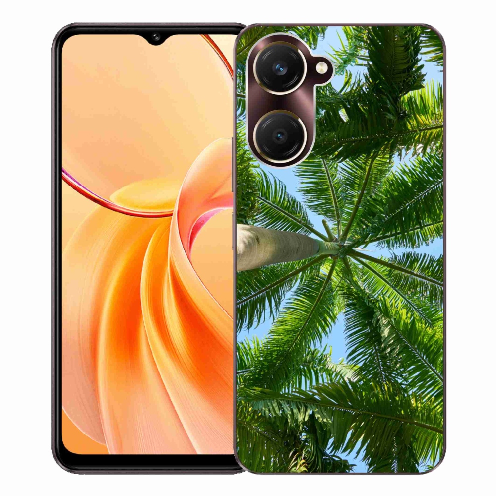 Gél borítás mmCase a Vivo Y28s 5G-hez - pálmafa