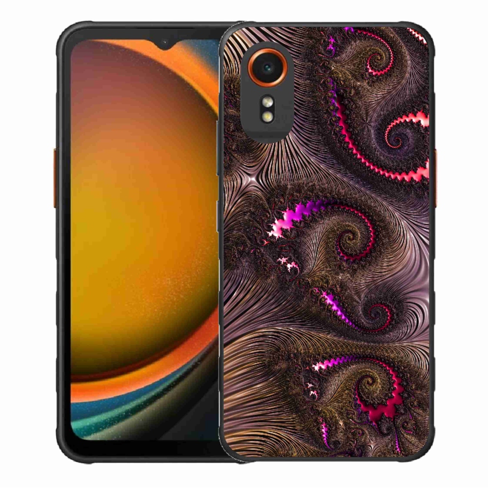 Gél borítás mmCase Samsung Galaxy Xcover 7 készülékhez - absztrakt motívum 24