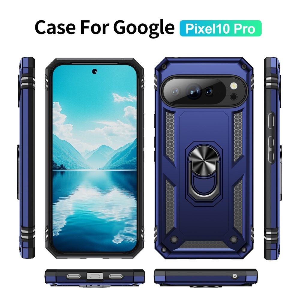Gyűrűálló borítás Google Pixel 10 Pro/Pixel 10 készülékhez - kék