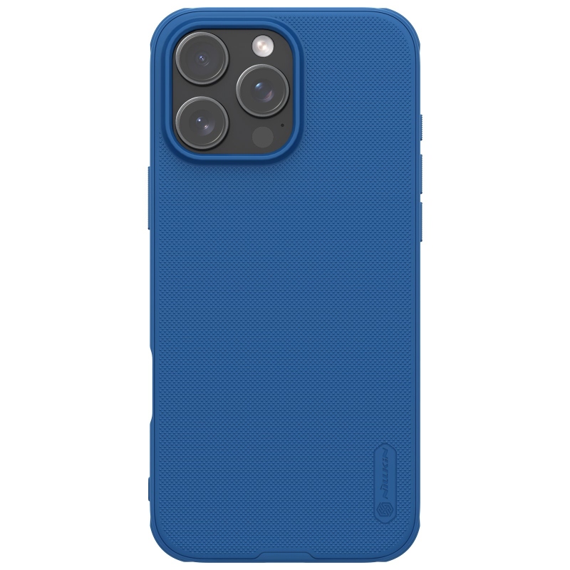 Nillkin Super Frosted PRO hátlap az Apple iPhone 16 Pro Max készülékhez Kék