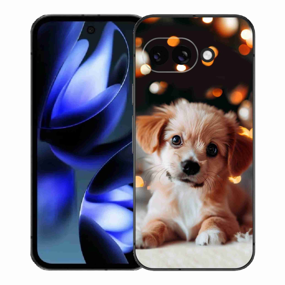 Gél borítás mmCase a Google Pixel 9a készülékhez - kölyökkutyakék