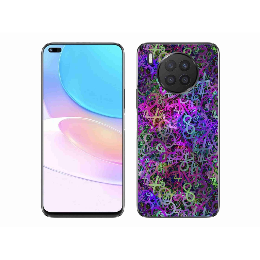 Gél borítás mmCase a Huawei Nova 8i számára - absztrakt motívum 25