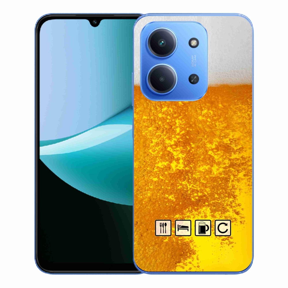 Gél borítás mmCase a Xiaomi Redmi 15C 4G/5G (173mm) - sör motívum 3