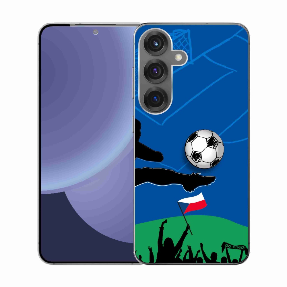 Gél borítás mmCase Samsung Galaxy S25 készülékhez - futballszurkolóknak