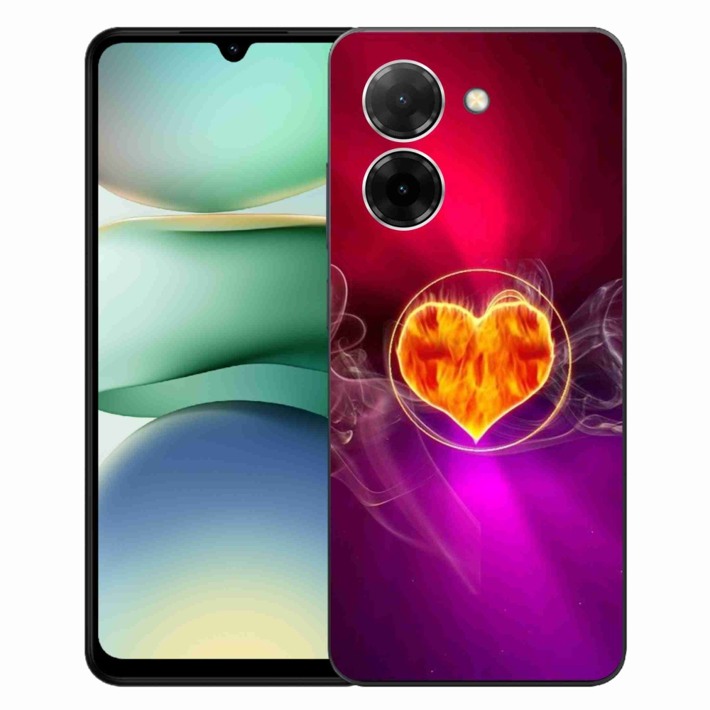 Gél borítás mmCase a Xiaomi Redmi A5 (171.7x77.8x8.3mm) - tűz szívhez