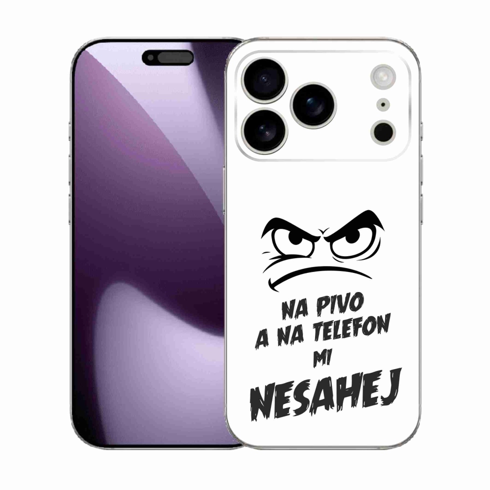 Gél borítás mmCase iPhone 17 Pro készülékhez - sör motívum 2 fehér háttér