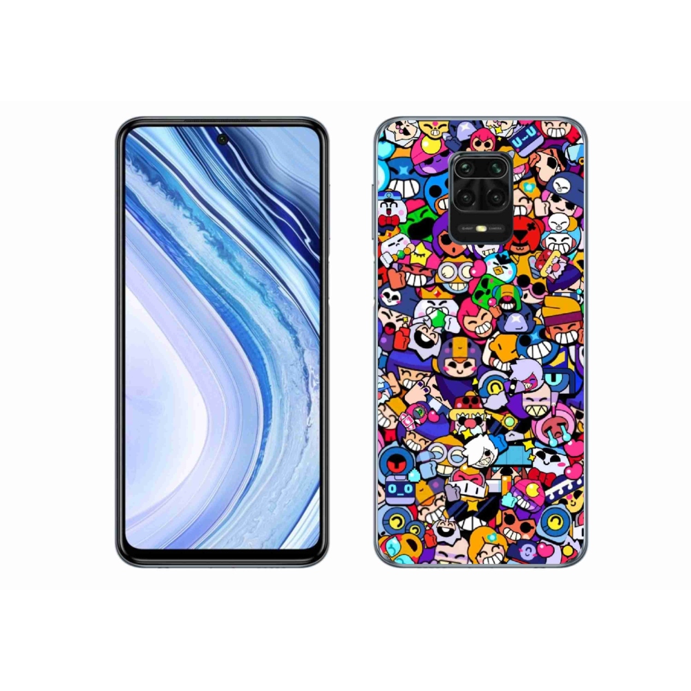 Gél borítás mmCase a Xiaomi Redmi Note 9S-hez - brawl stars 2